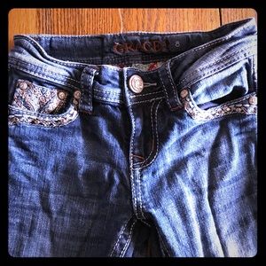 Youth Size 8 Grace in LA Denim